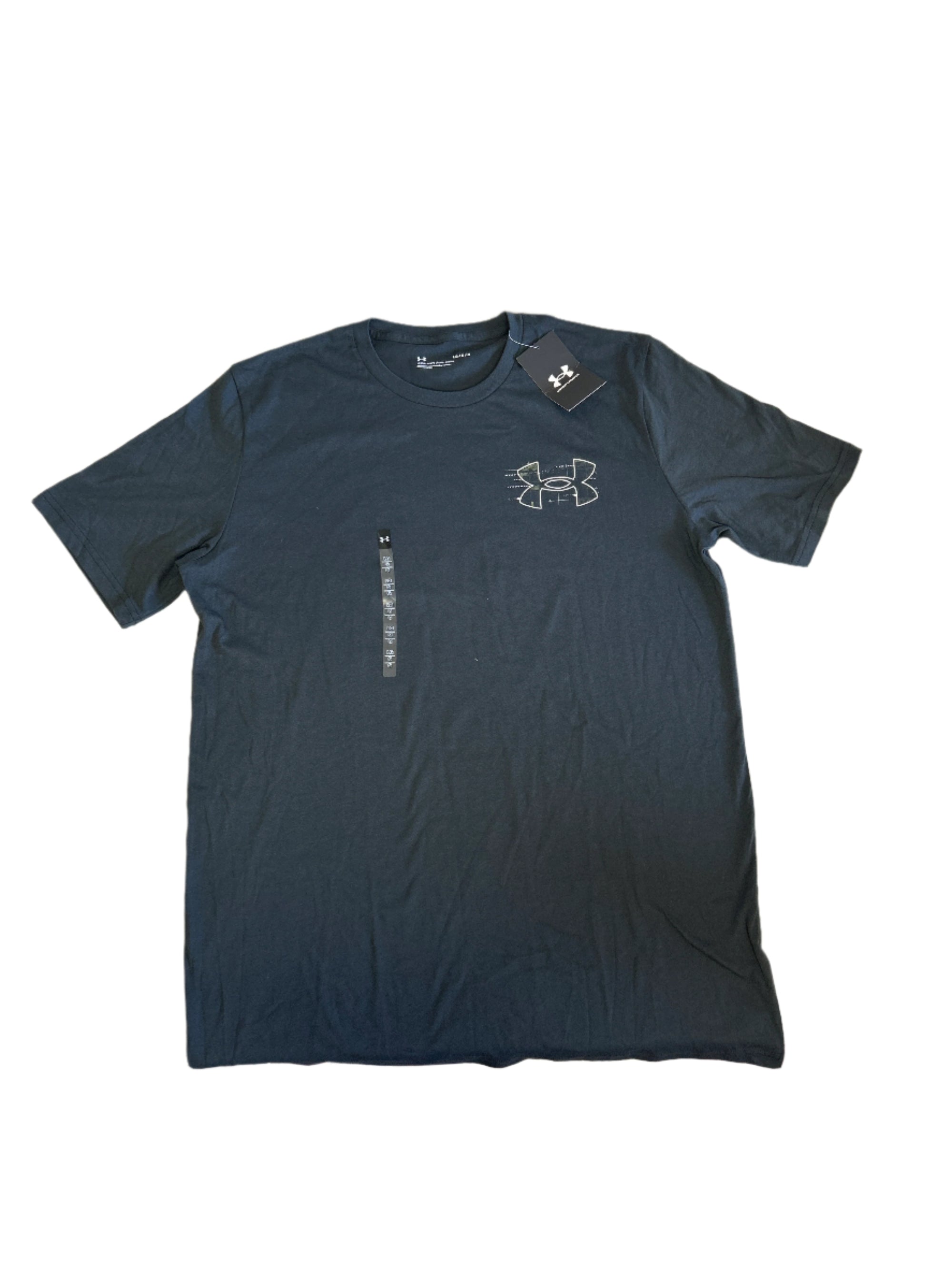 UNDER ARMOUR U-NECK T-SHIRT DEER DECAL