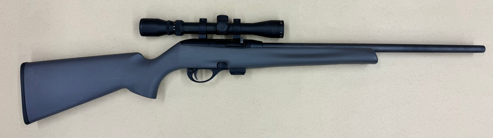 REMINGTON 597 - SEMI AUTO - 22LR - MAGAZINE FED - 20" BARREL - 3-9X32 SCOPE