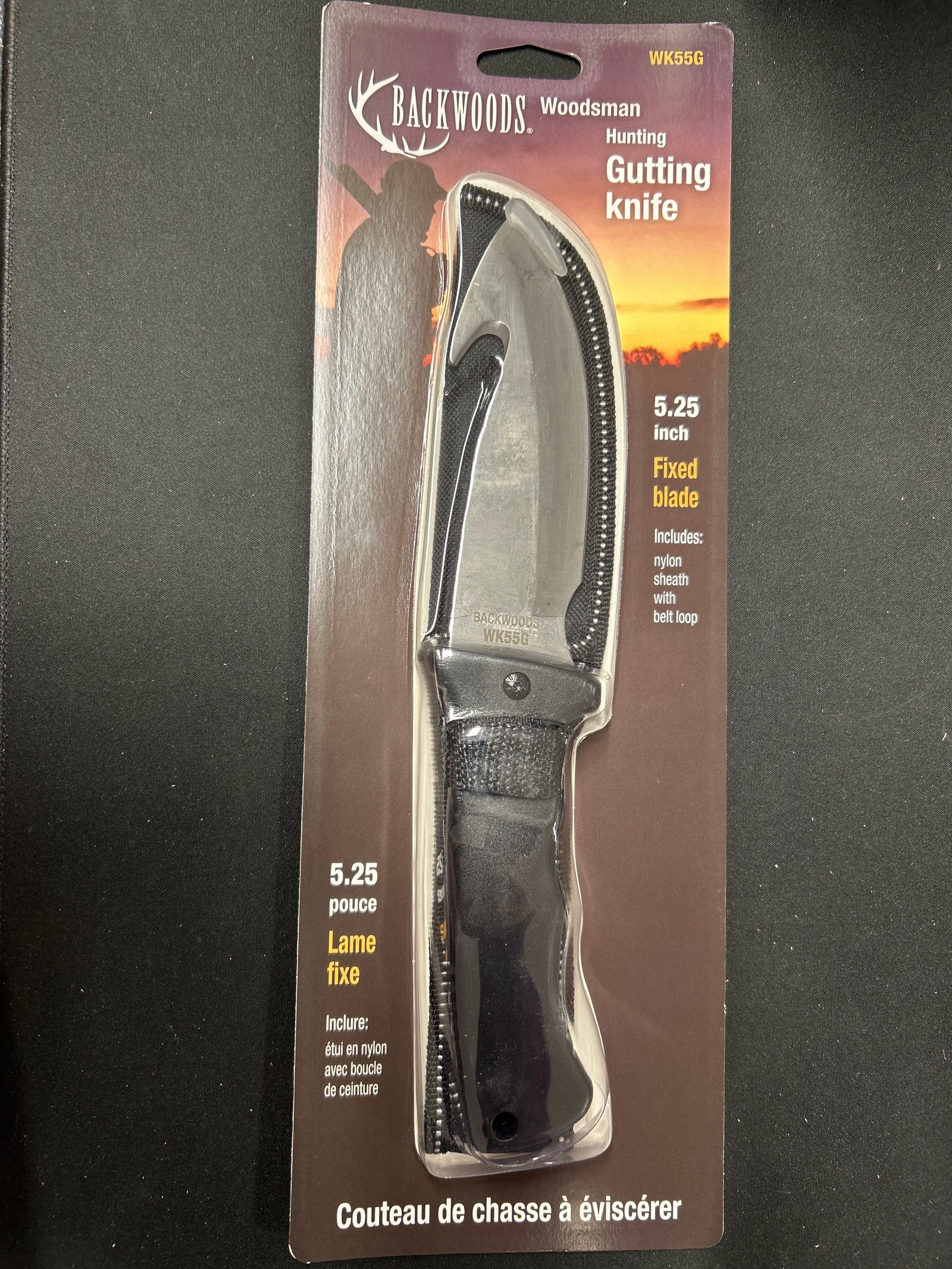 BACKWOODS WOODSMAN GUTTING KNIFE