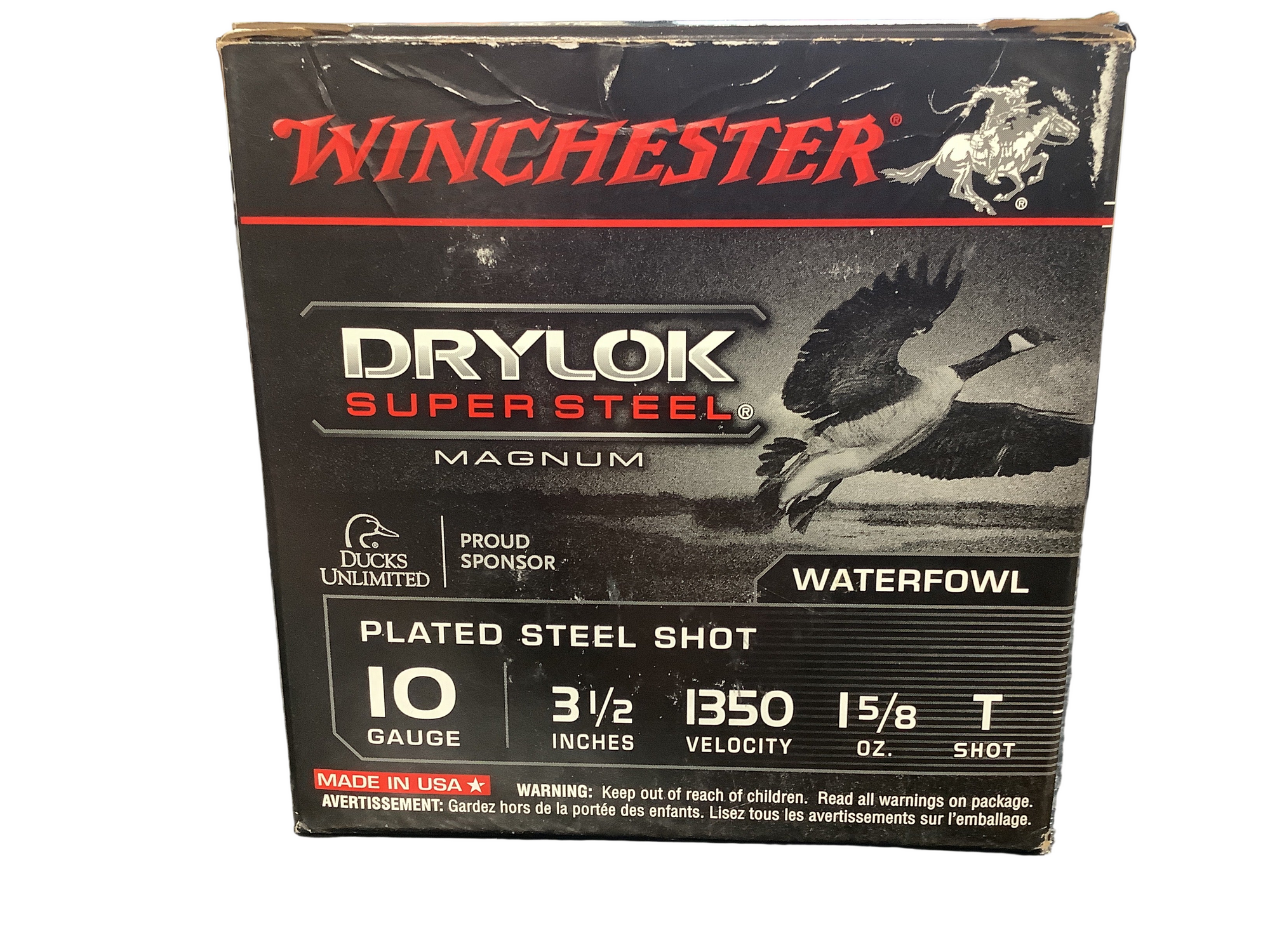 WINCHESTER DRYLOK MAGNUM STEEL [10GA X 3-1/2"] T-SHOT 1-5/8 OZ | 25 ROUNDS