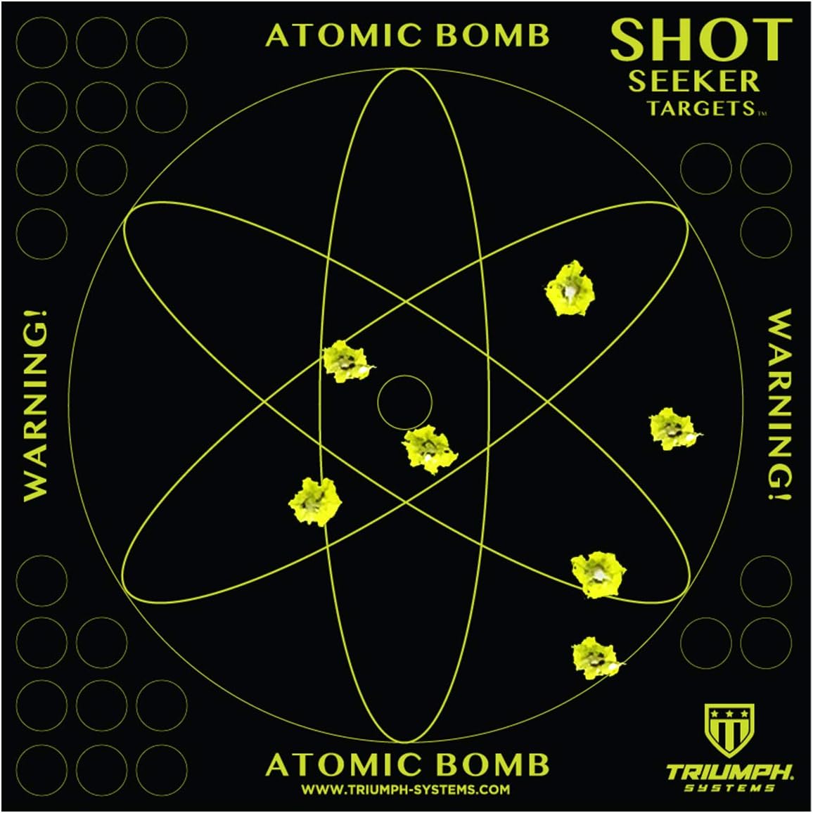 TRIUMPH SYSTEMS 10" ATOMIC BOMB REACTIVE TARGETS
