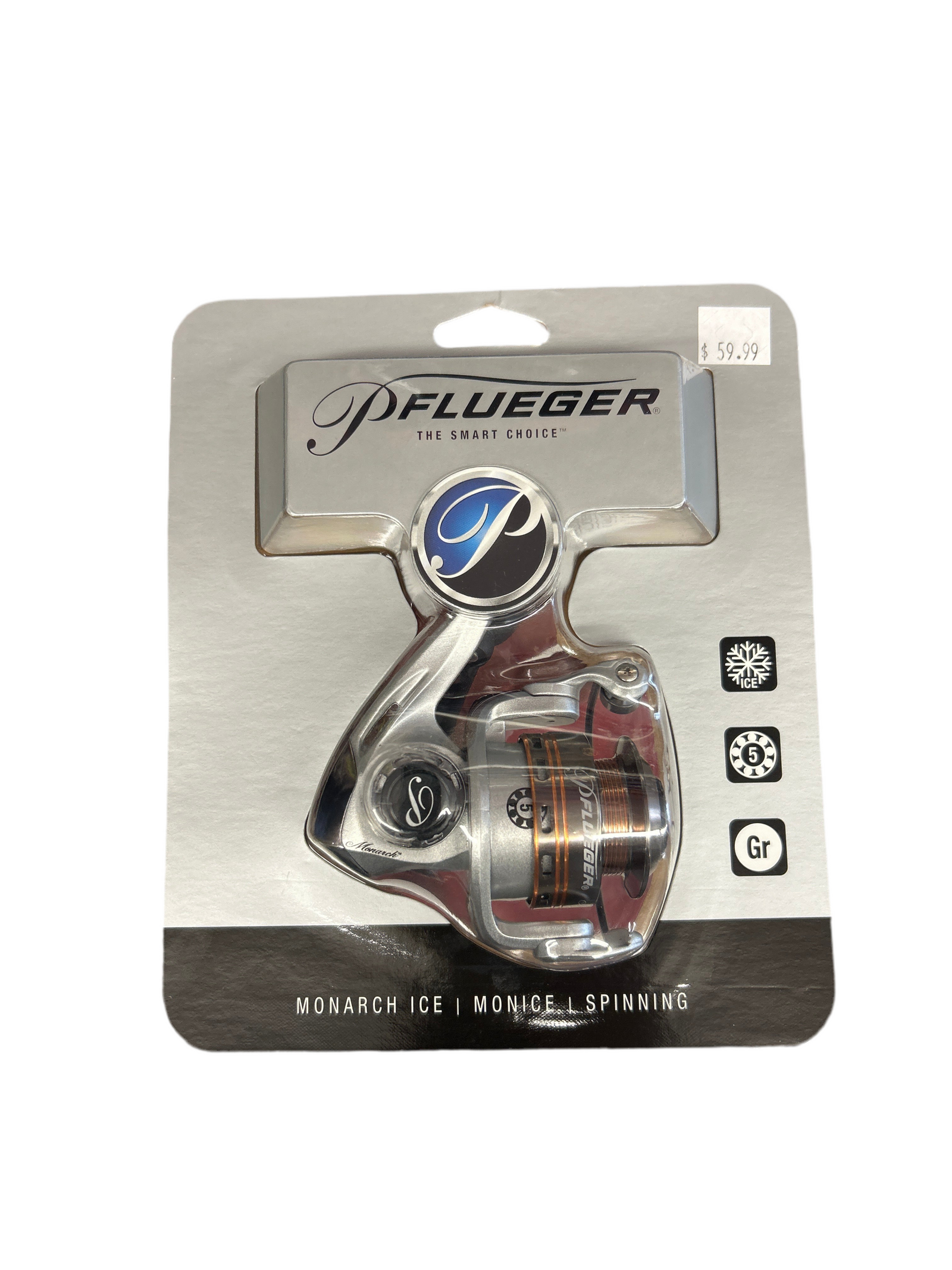 PFLUEGER MONARCH ICE SPINNING REEL