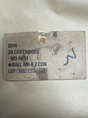 .303 INCH CARTRIDGES