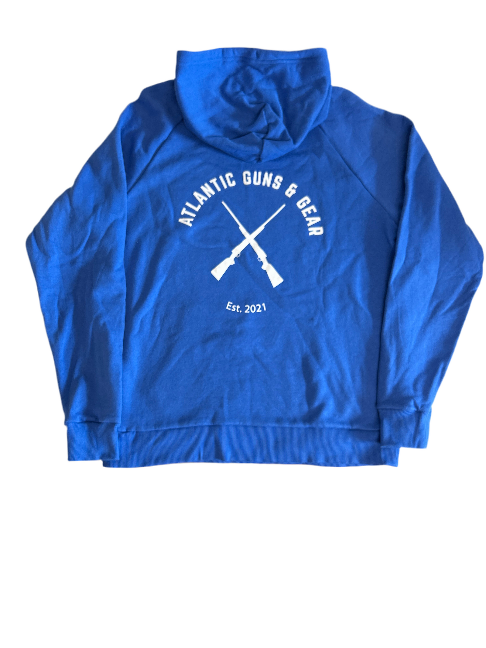 UNDER ARMOUR HOODED SWEATSHIRT BLUE