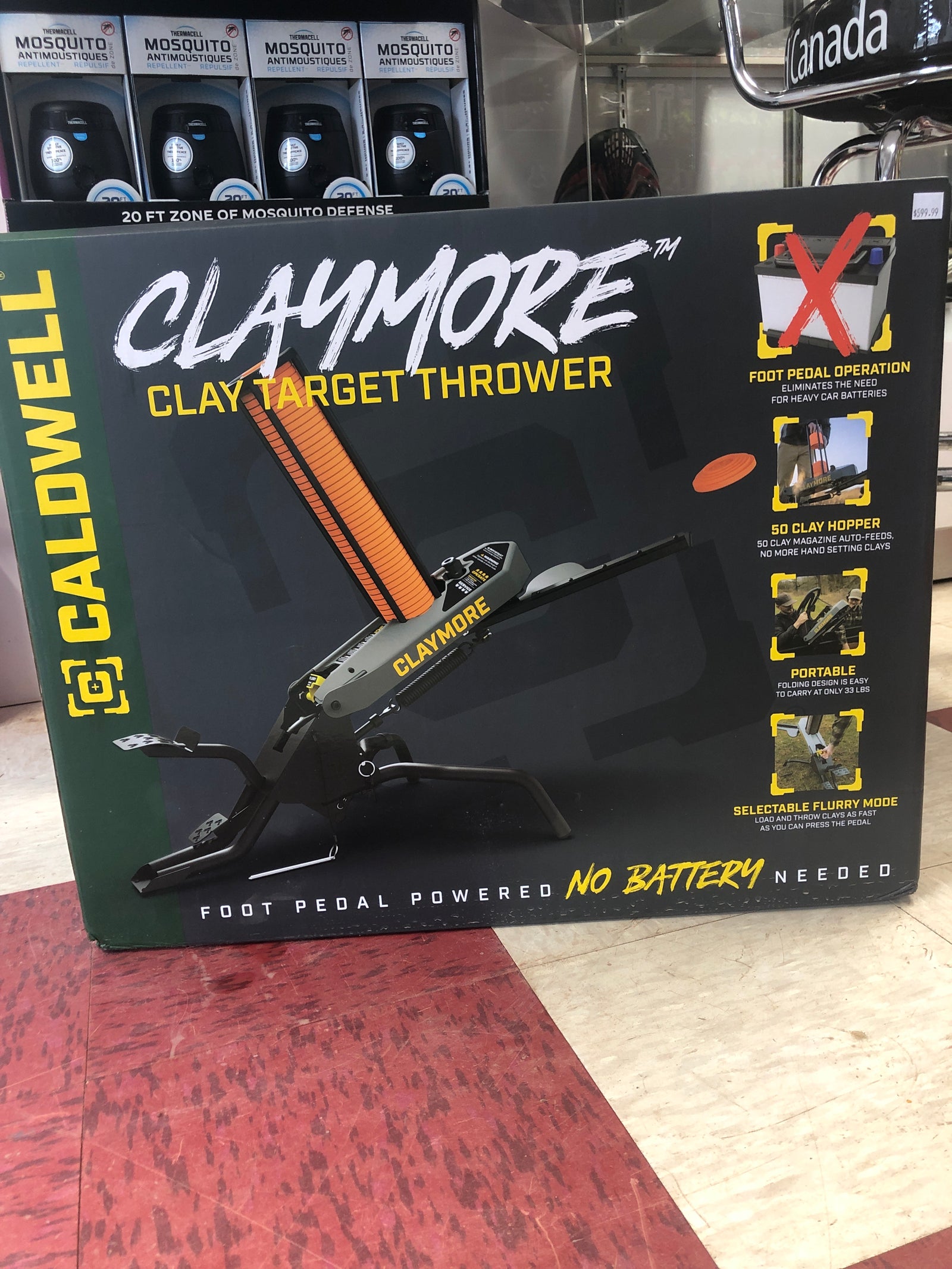 CLAYMORE CLAY TARGET THROWER