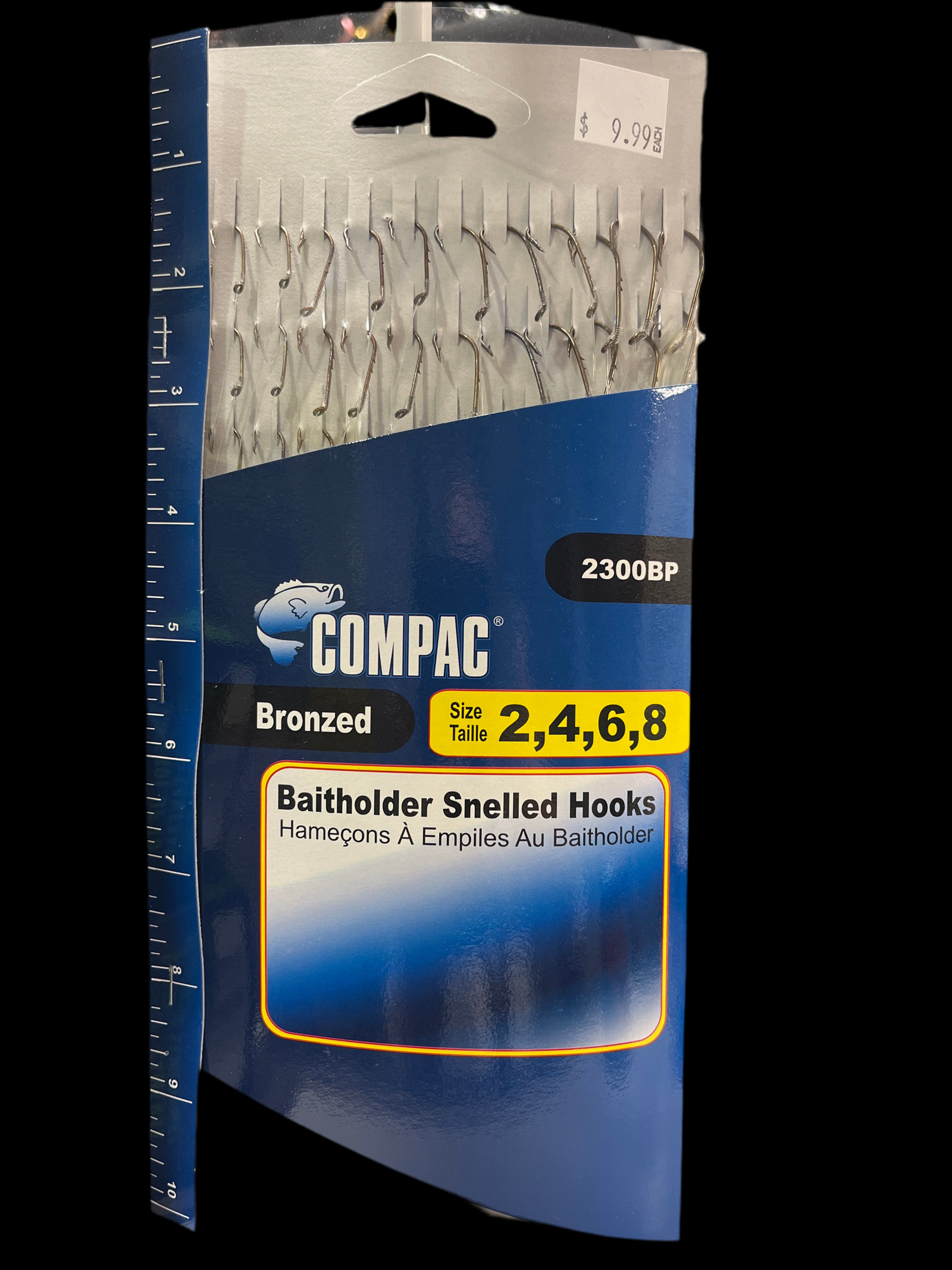 COMPAC BAITHOLDER SNELLED HOOKS