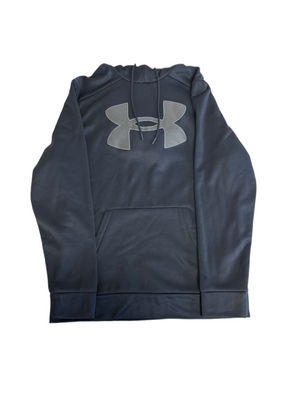 UNDER ARMOUR HOODED SWEATSHIRT DARK GRAY