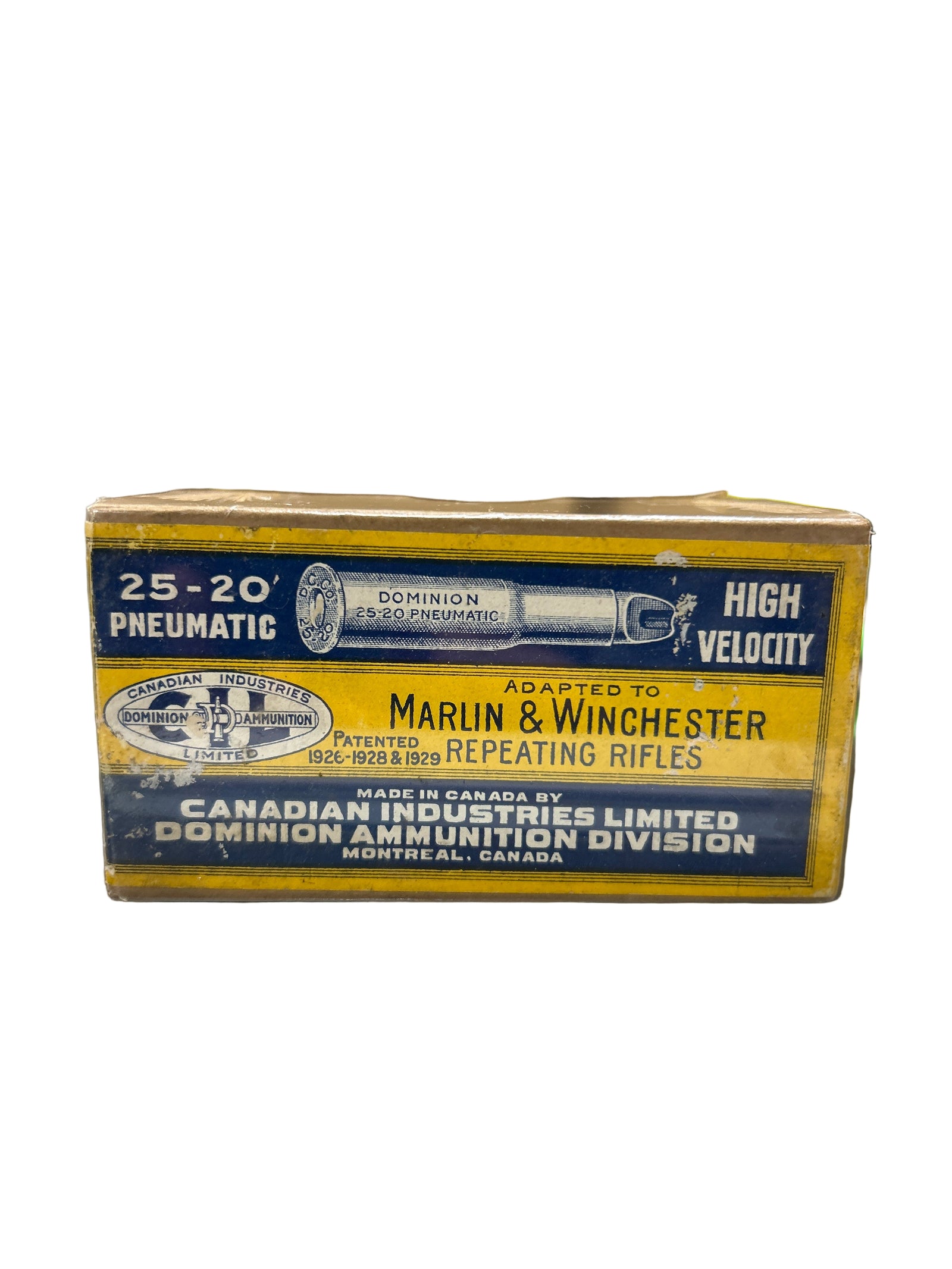 MARLIN AND WINCHESTER 25-20