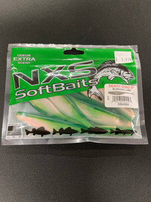 NXS SOFT BAITS DEATH SHAD 5"