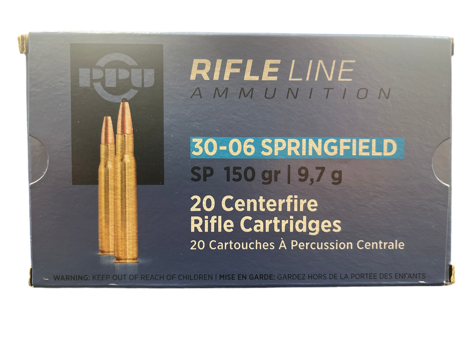 PPU RIFLE LINE [30-06 SPRINGFIELD] 150GR 20RDS