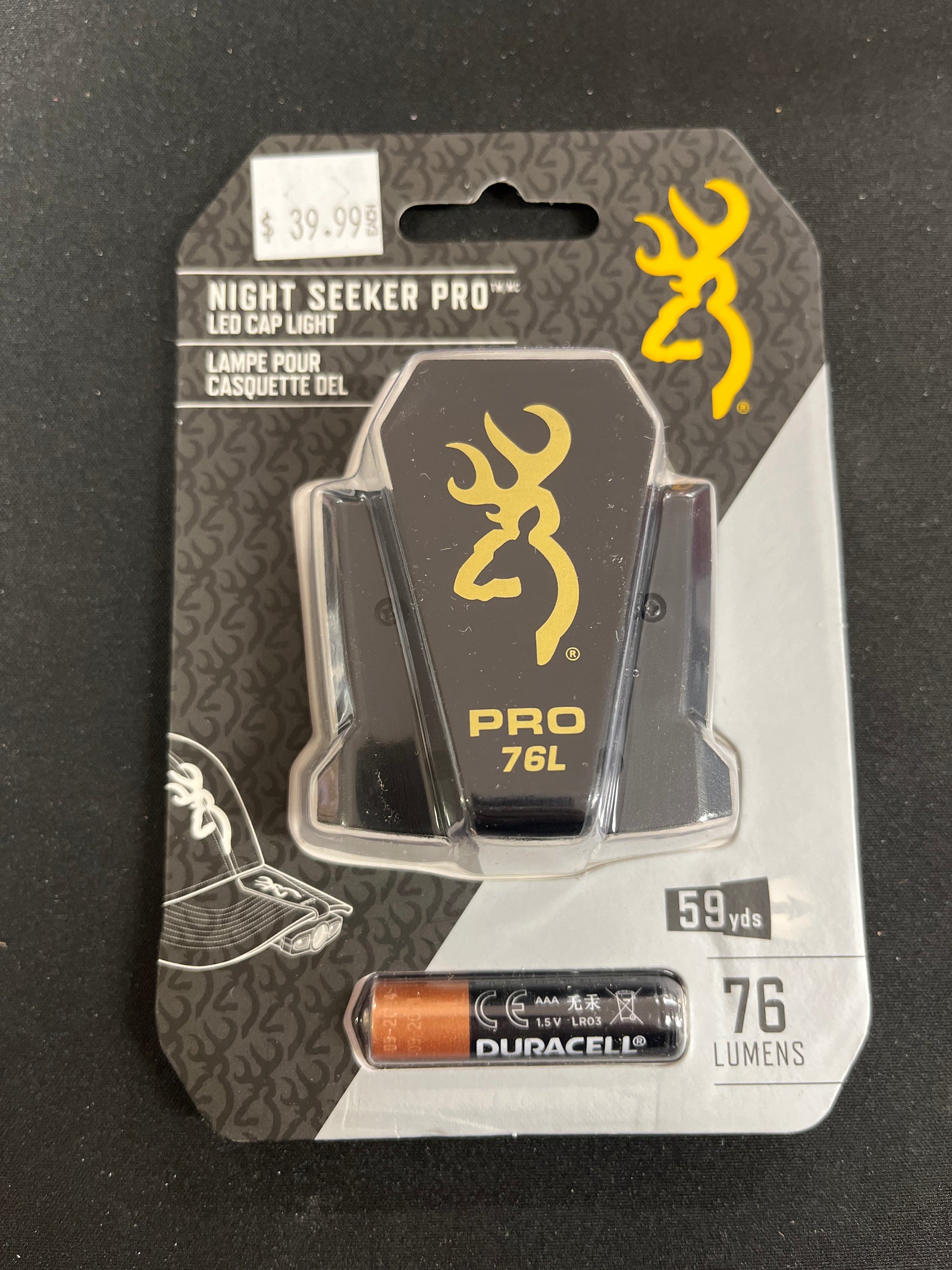 BROWNING NIGHT SEEKER PRO LED CAP LIGHT