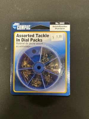 COMPAC ASSORTED TACKLE IN DIAL PACK