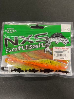 NXS SOFT BAITS DEATH SHAD 5"