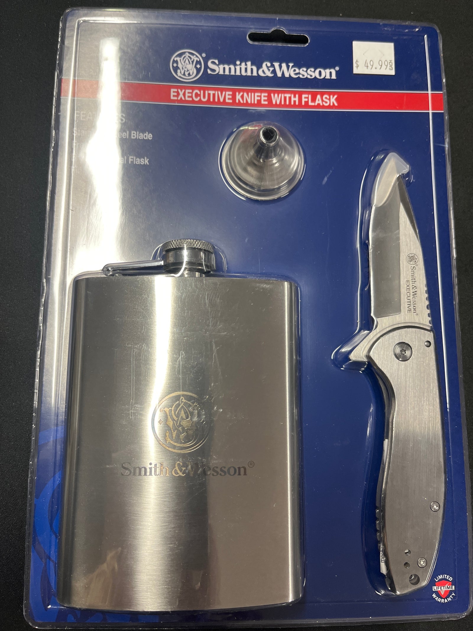 SMITH & WESSON EXECUTIVE KNIFE WITH FLASK