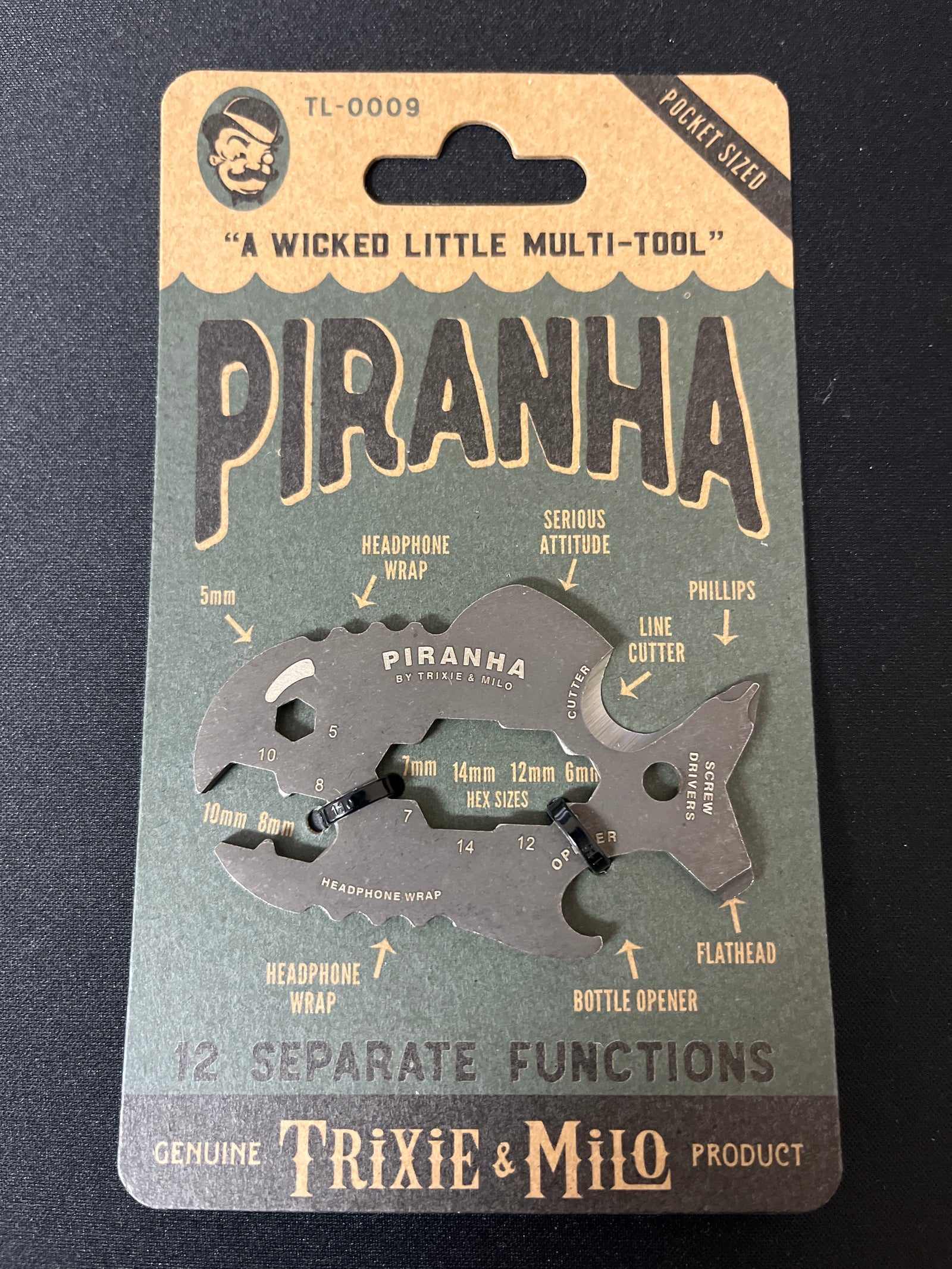 TRIXIE & MILO PIRANHA MULTI-TOOL