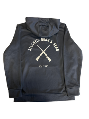 UNDER ARMOUR HOODED SWEATSHIRT DARK GRAY