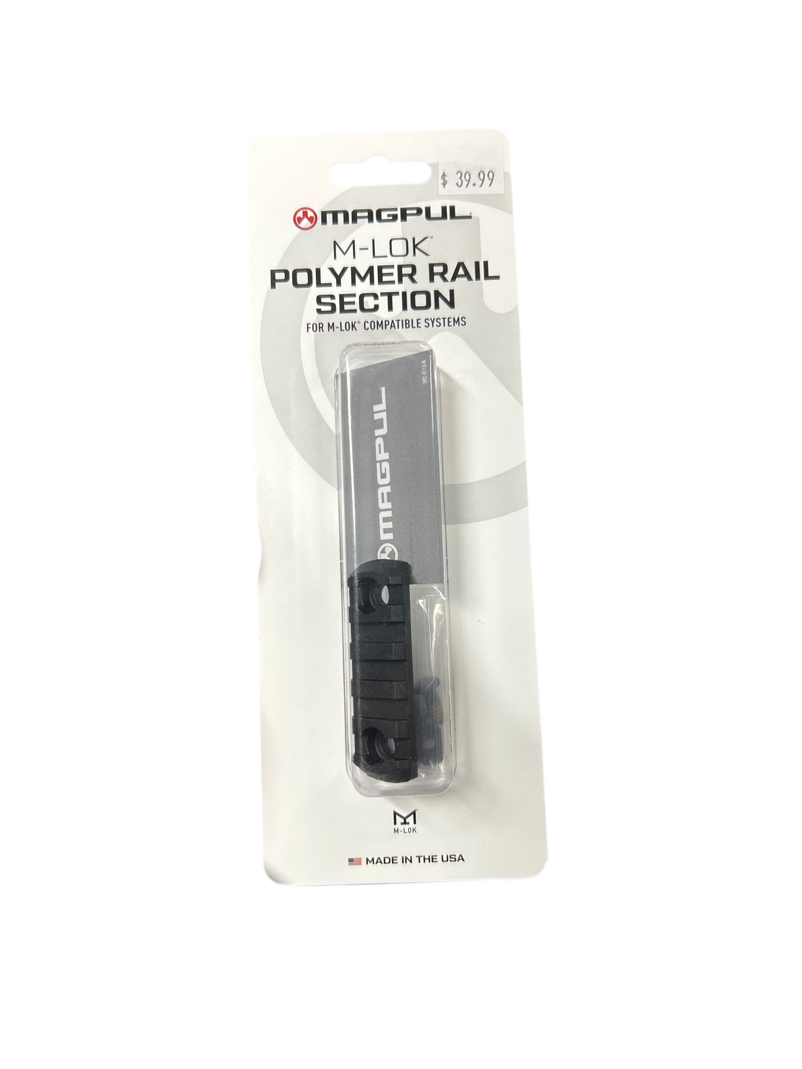 Section de rail en polymère Magpul