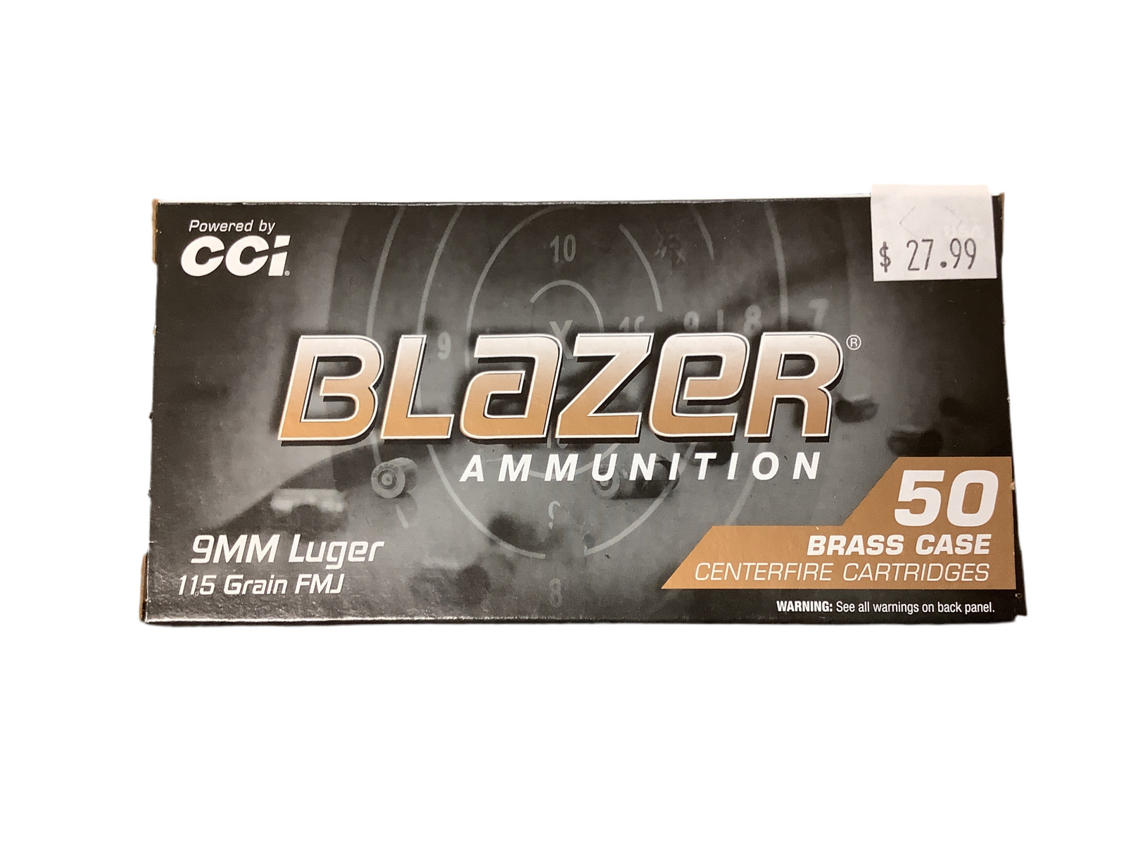 CCI BLAZER 9MM 115 GR