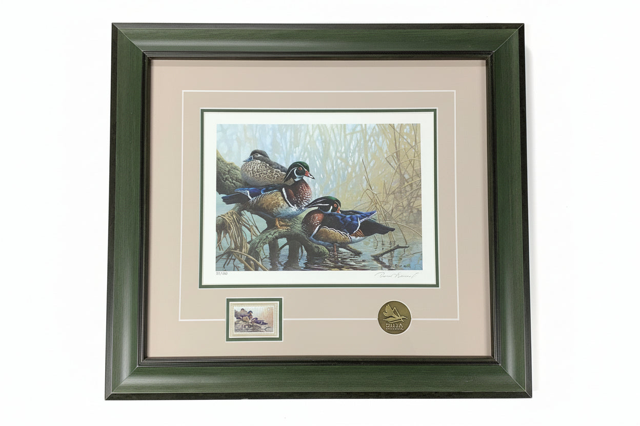 LIMITED EDITION "WOOD DUCKS" PRINT