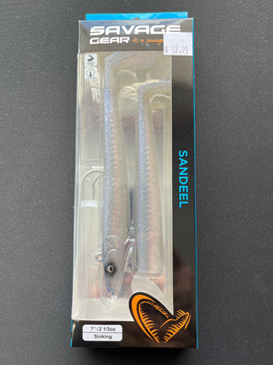 SAVAGE GEAR 7” SANDEEL SINKING LURE