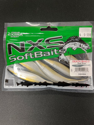 NXS SOFT BAITS DEATH SHAD 5"