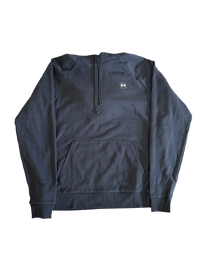 UNDER ARMOUR HOODED SWEATSHIRT BLACK