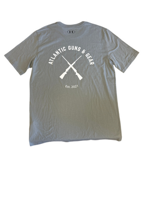 UNDER ARMOUR U-NECK T-SHIRT GRAY (FD)