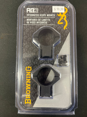 BROWNING AB3 INTERGRATED SCOPE MOUNTS 1"