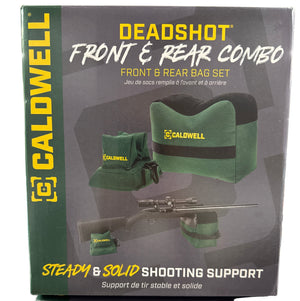 CALDWELL DEADSHOT FRONT & REAR BAG SET COMBO