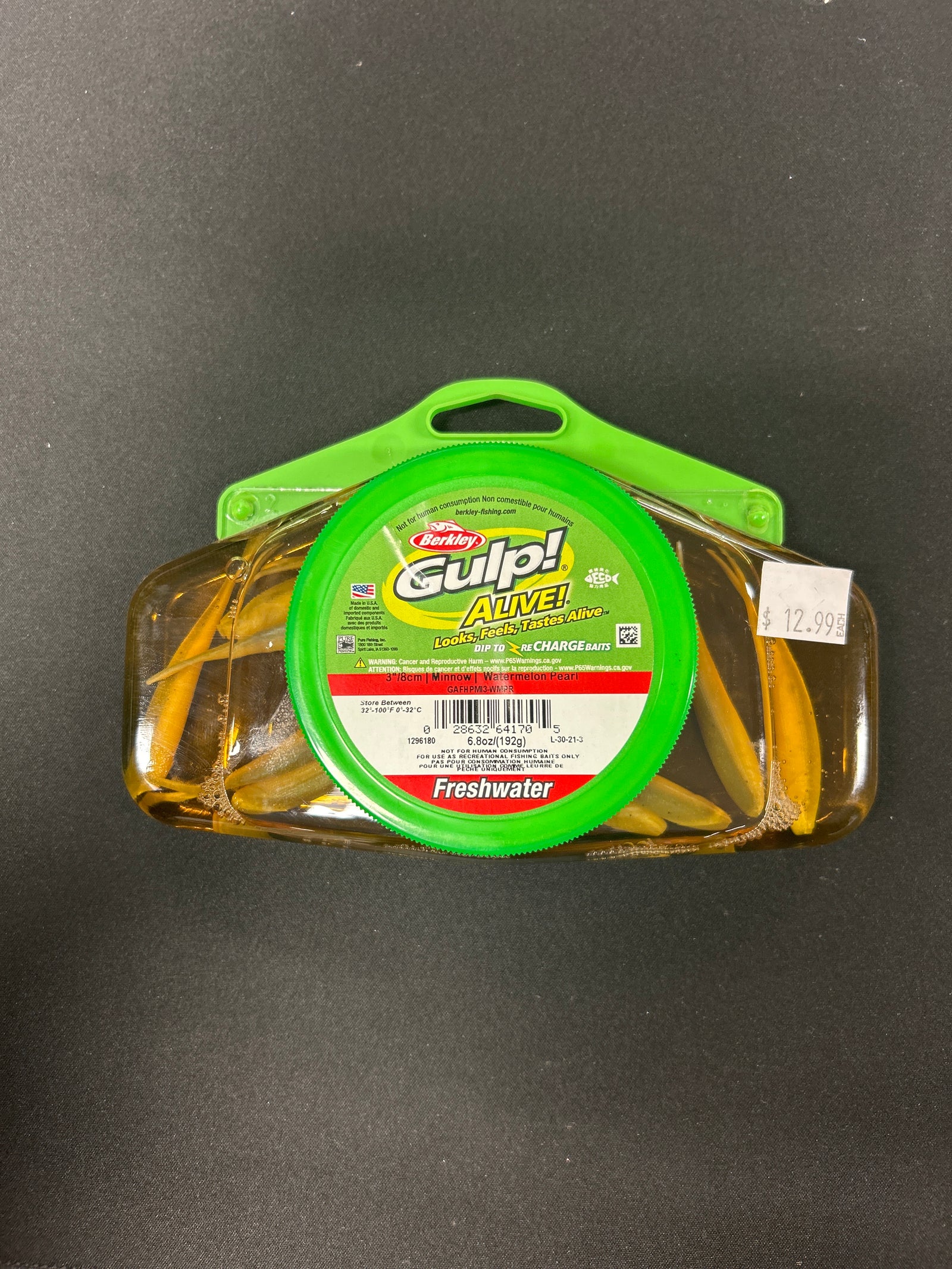 BERKLEY GULP ALIVE FRESHWATER BAITS