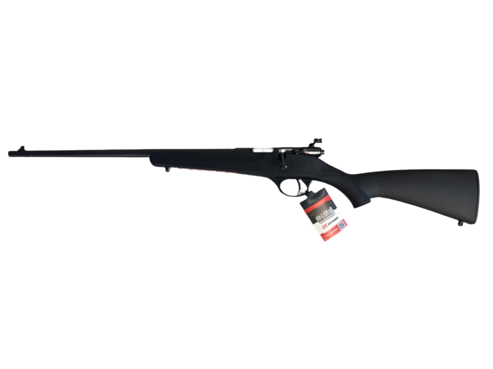 SAVAGE RASCAL YOUTH BOLT ACTION LH 22 SL, LR (BLACK)
