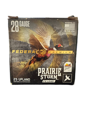 FEDERAL PREMIUM PRAIRIE STORM FS LEAD 28GA, #6, 3"