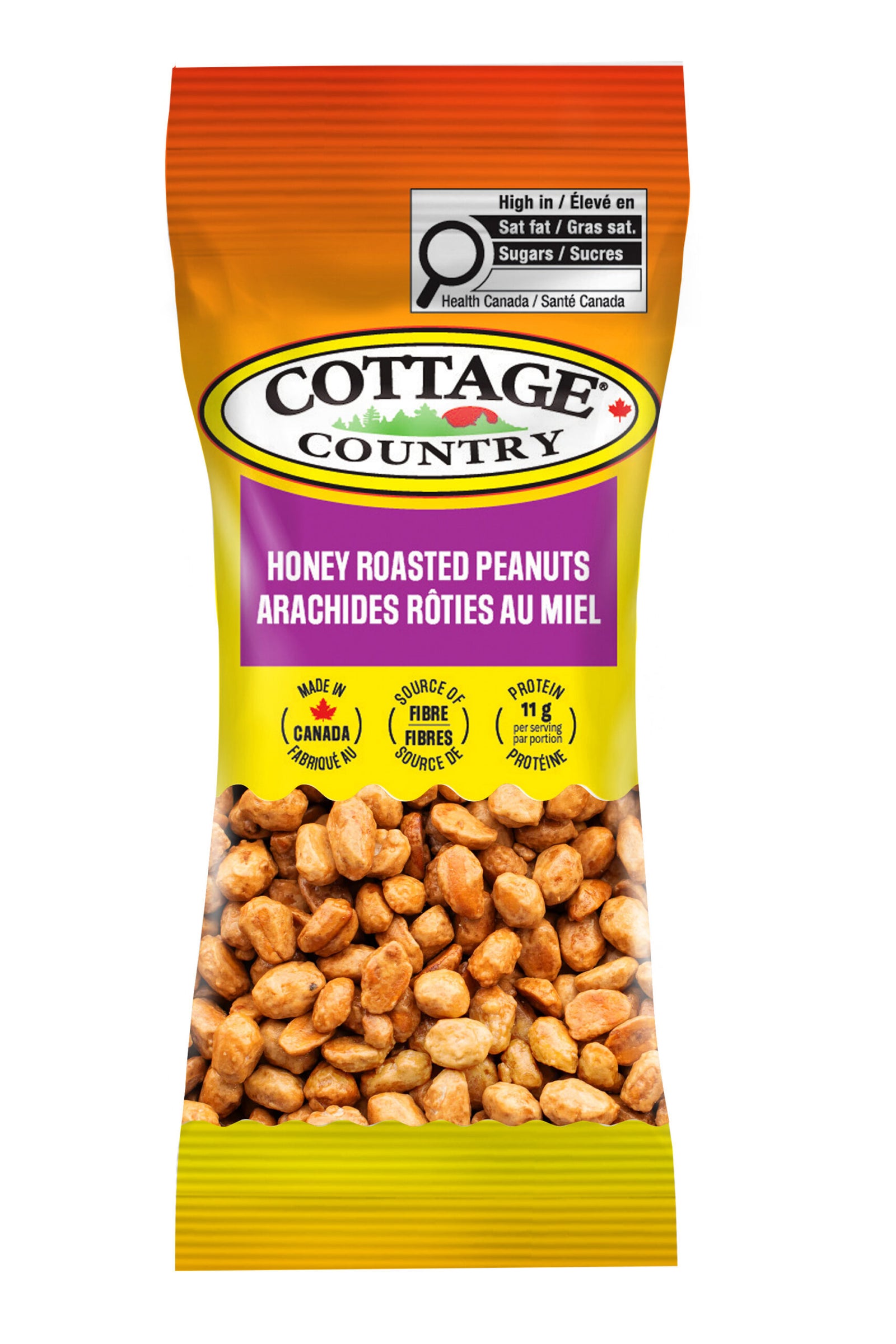 Honey Roasted Peanuts Snack Pack – 75g