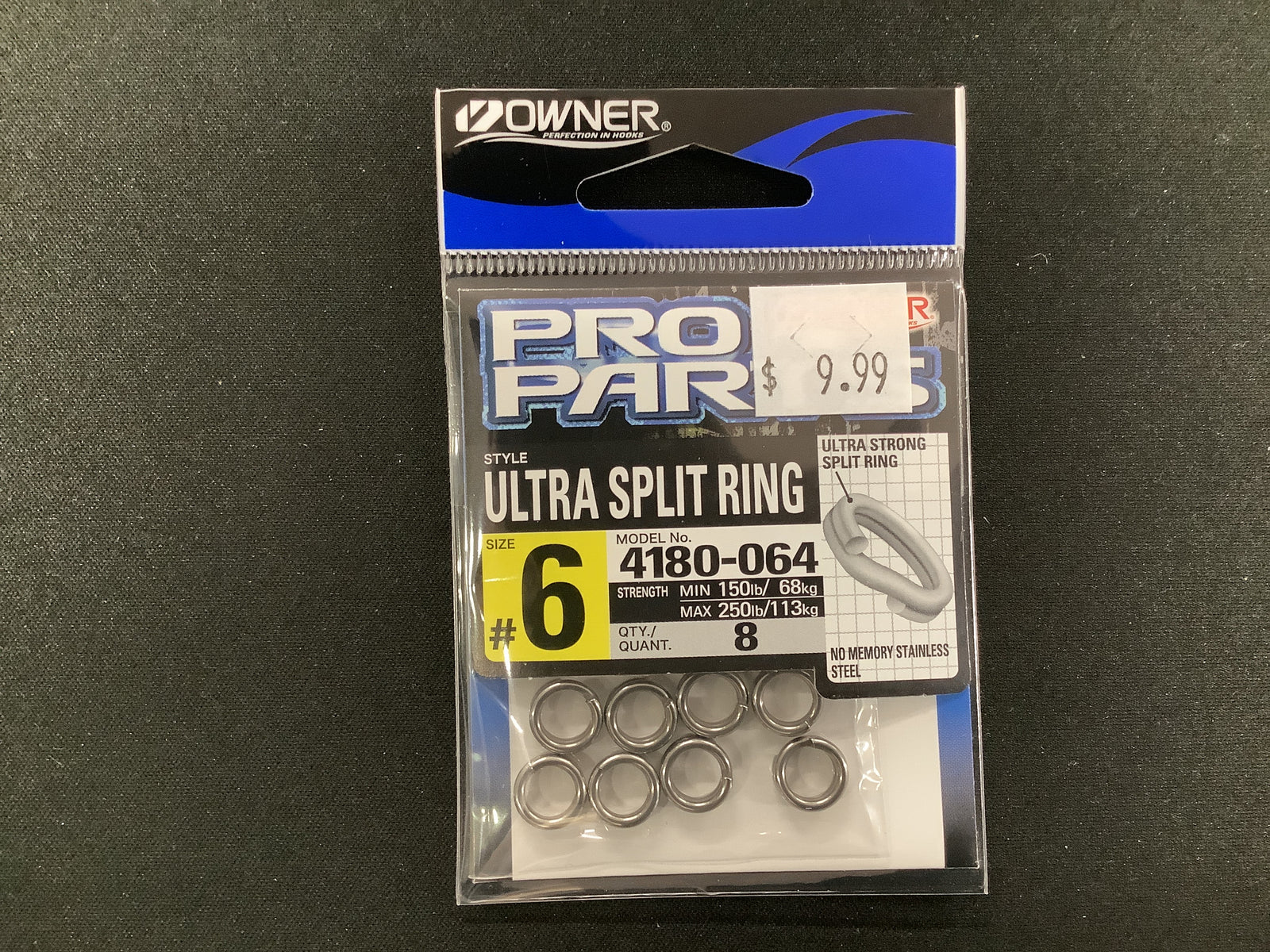 OWNER PERFECTION IN HOOKS PRO PARTS