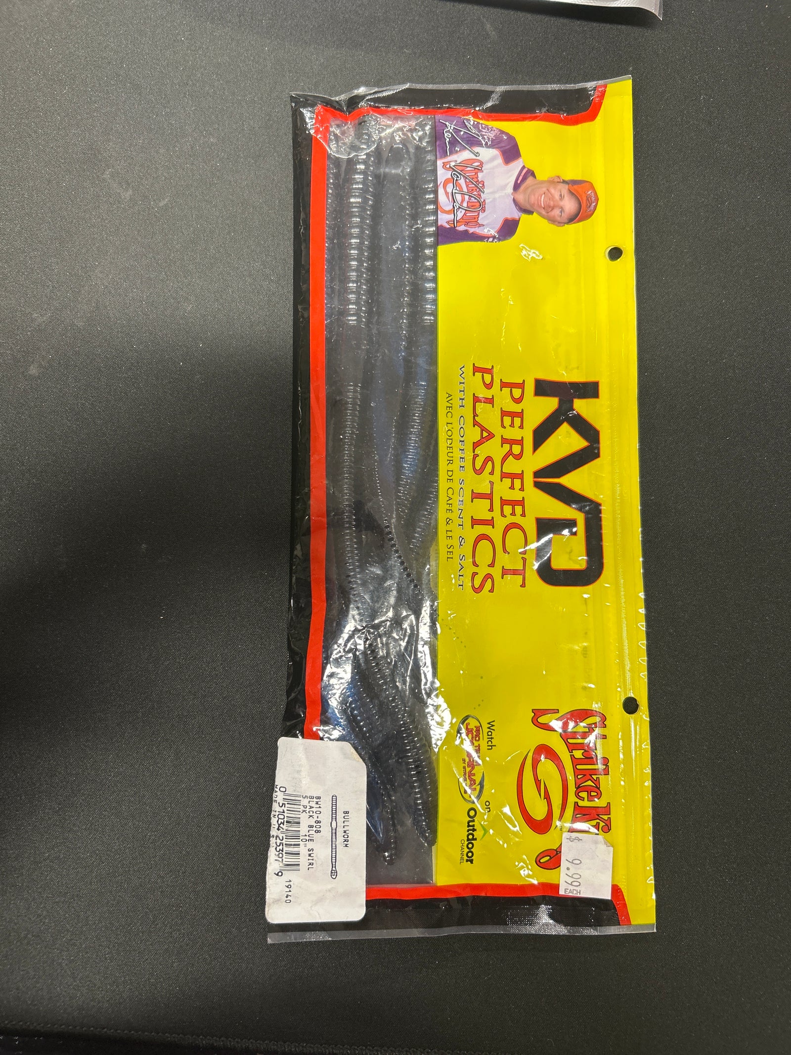 STRIKE KING KVD PERFECT PLASTICS BULLWORM