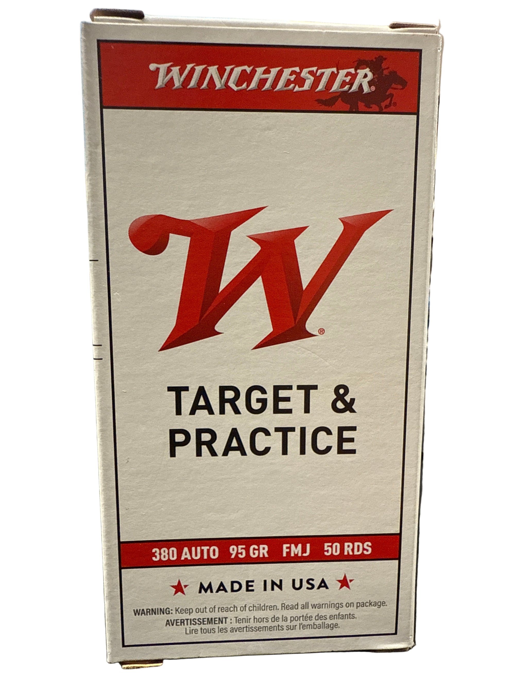 WINCHESTER TARGET & PRACTICE 380 AUTO