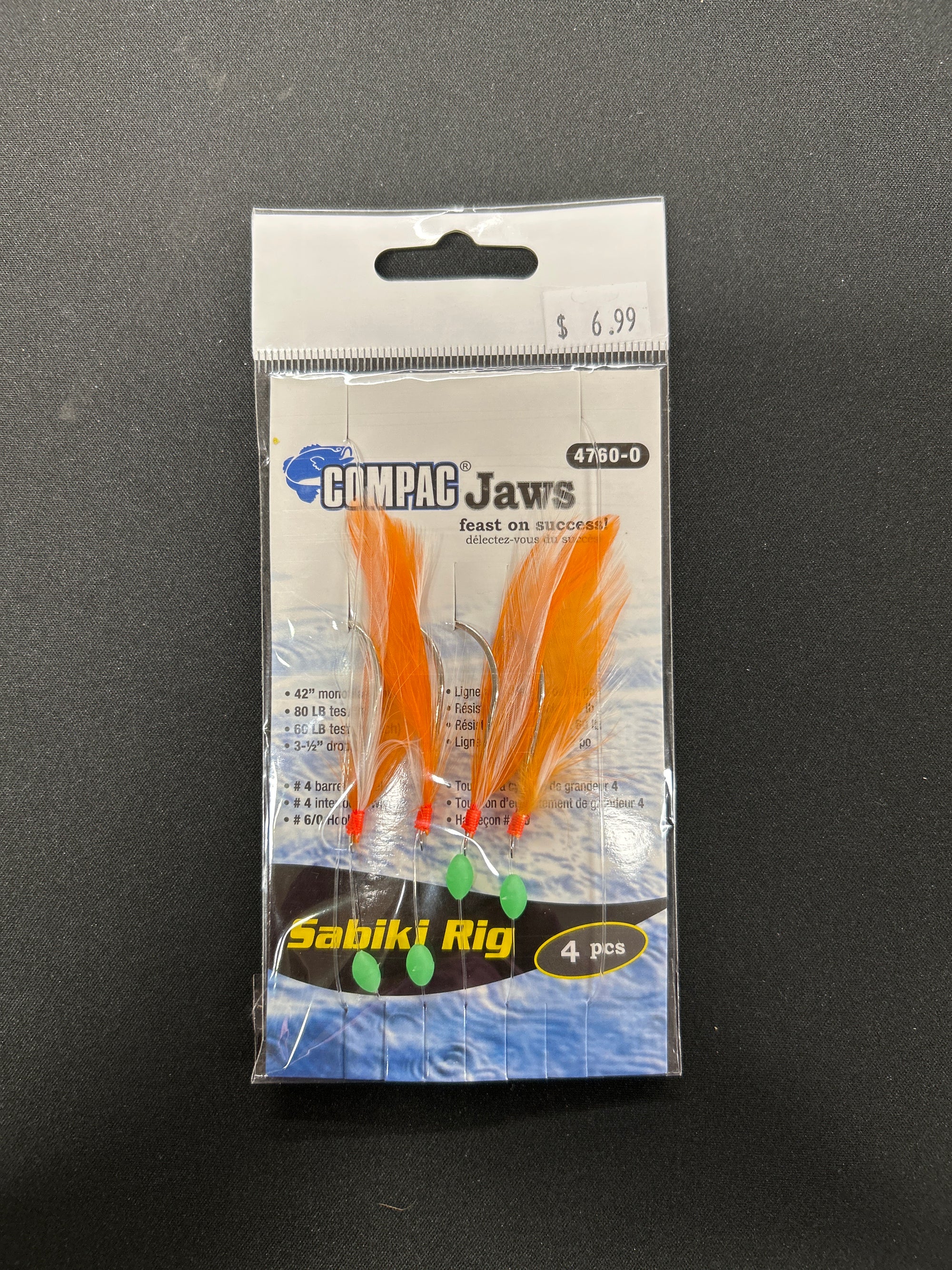 COMPAC JAWS SABIKI RIG