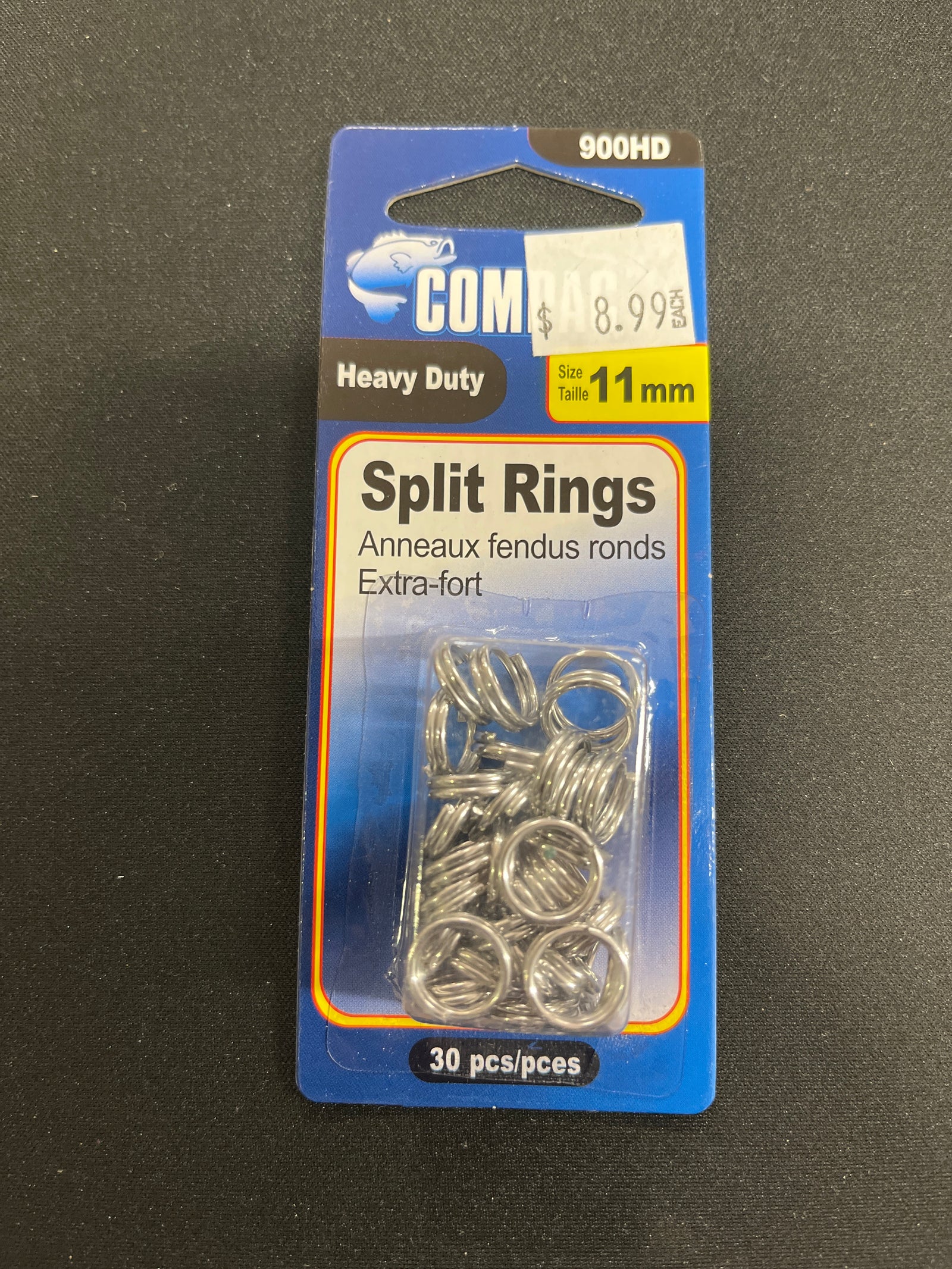 COMPAC SPLIT RINGS 11MM