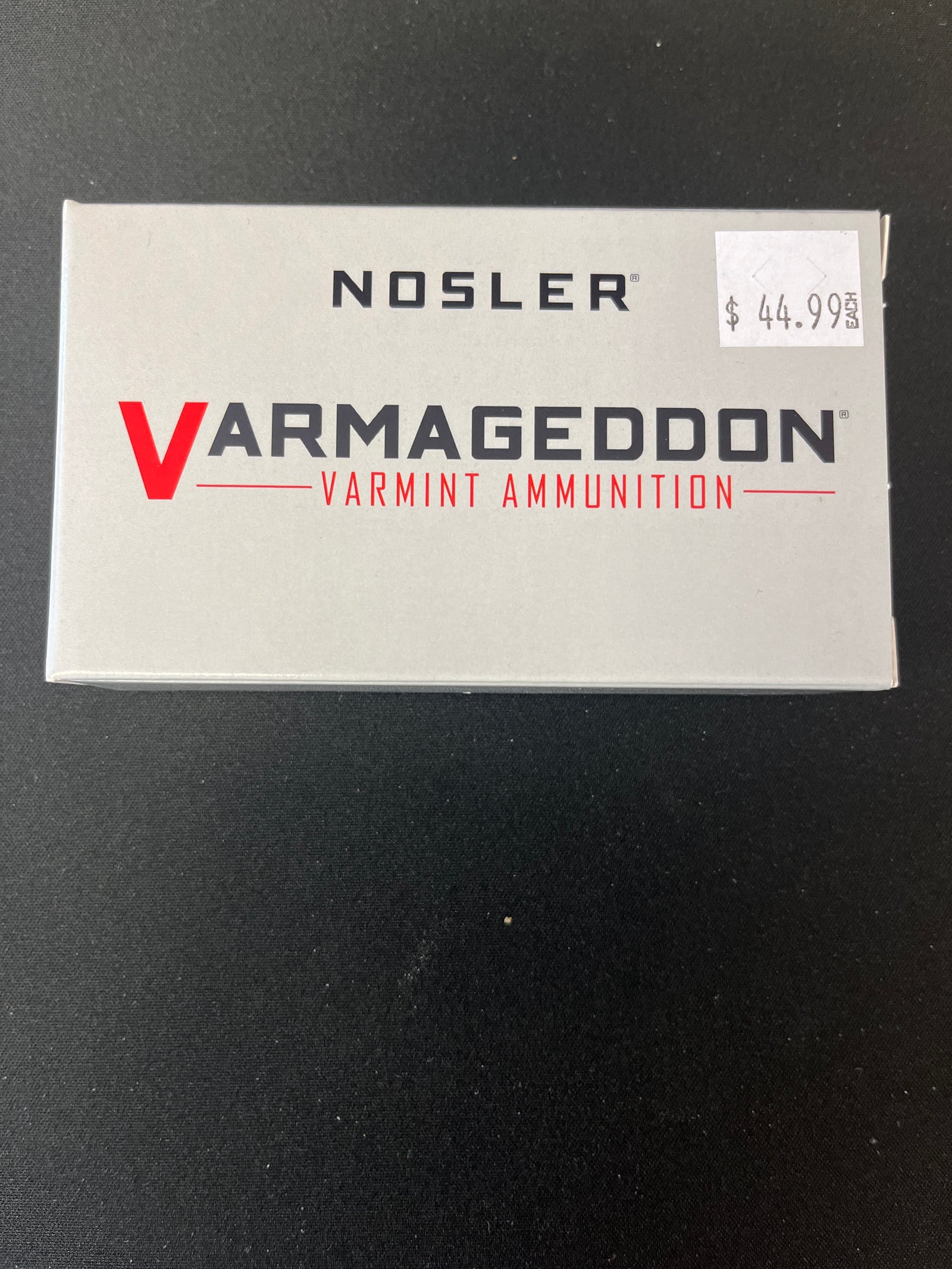 NOSLER VARMAGEDON VARMINT AMMUNITION 223 REM