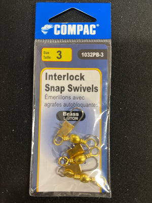 COMPAC INTERLOCK SNAP SWIVELS