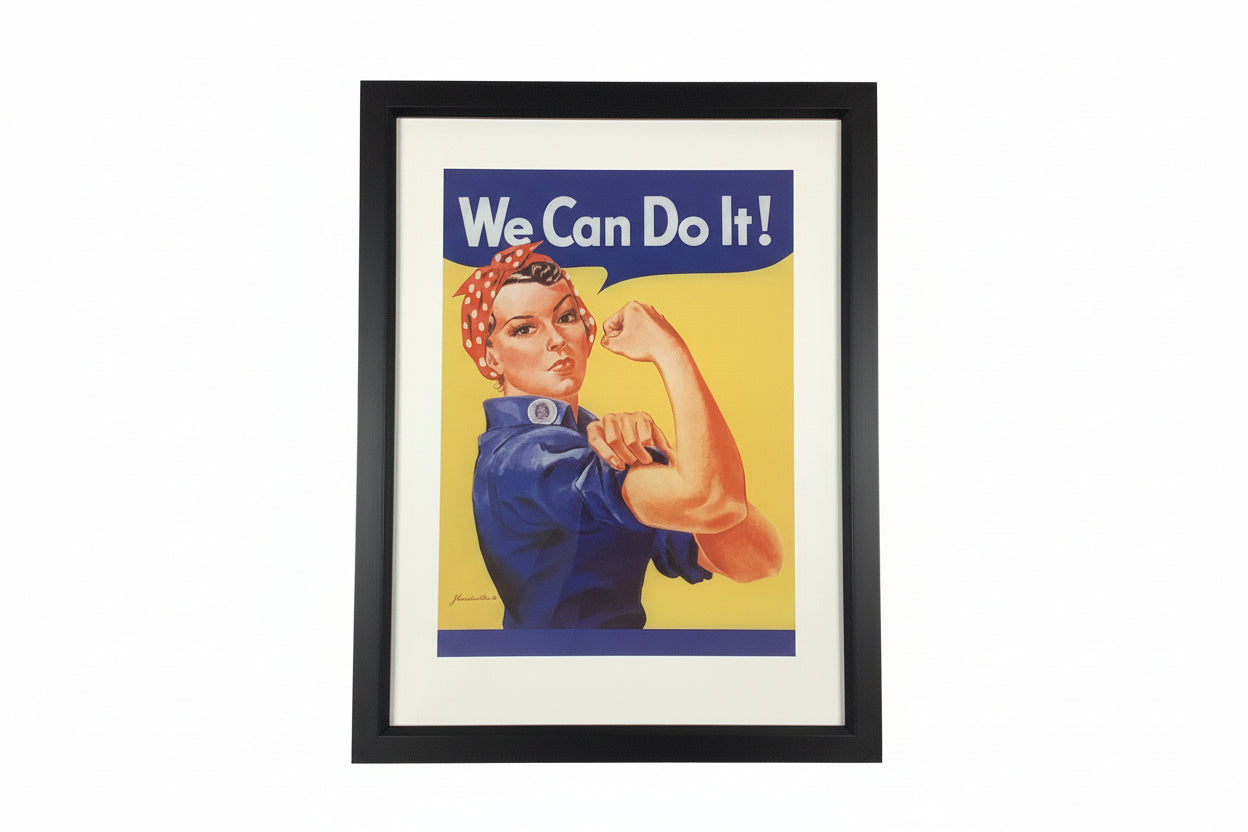 WE CAN DO IT REPRODUCTION PRINT