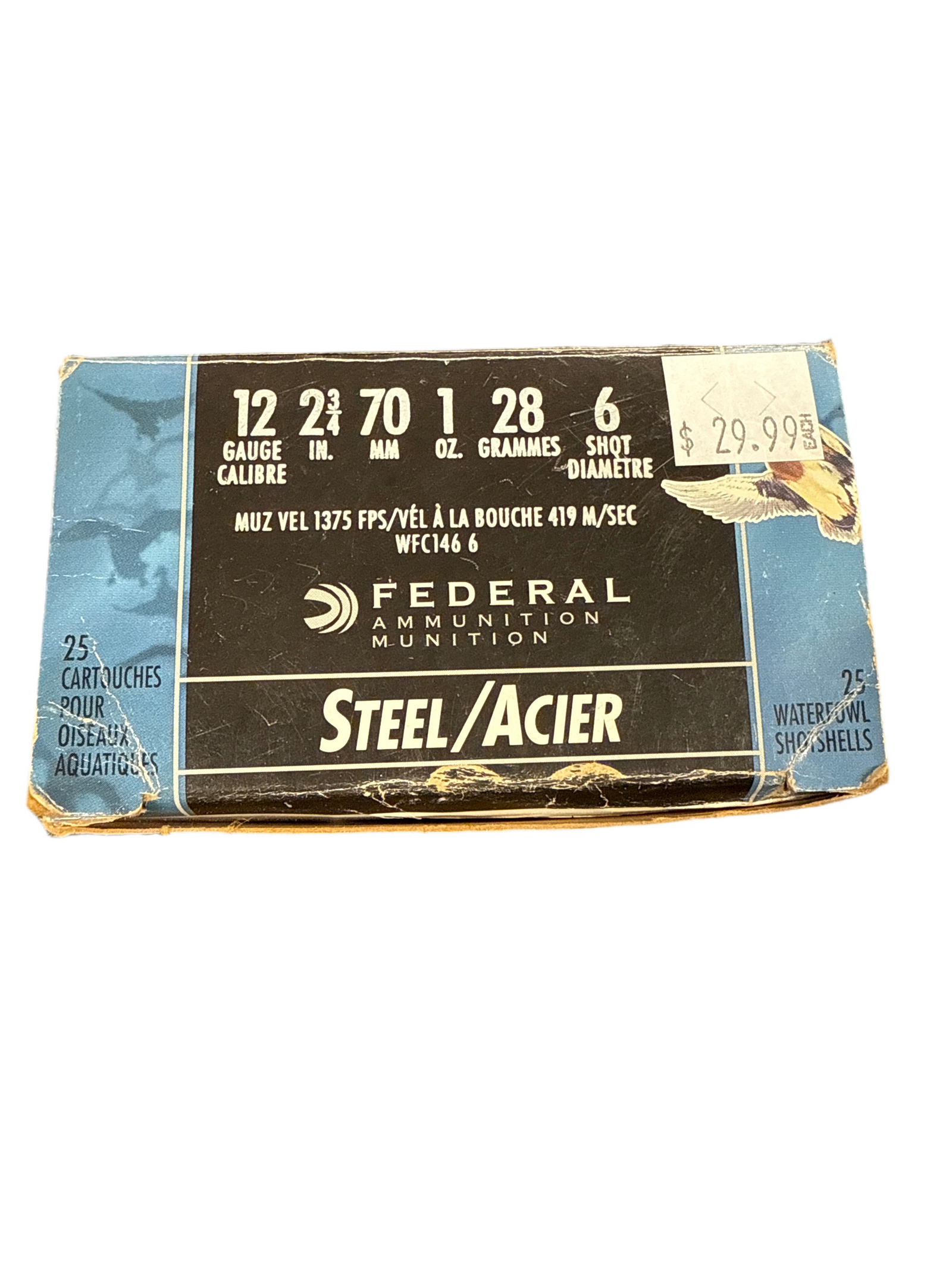 FEDERAL AMMUNITION STEEL 12GA