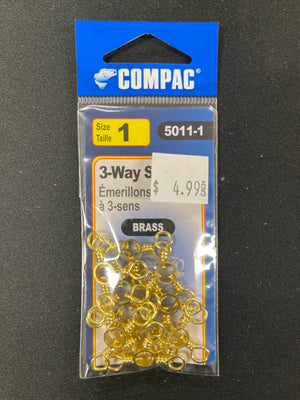 COMPAC 3-WAY SWIVELS
