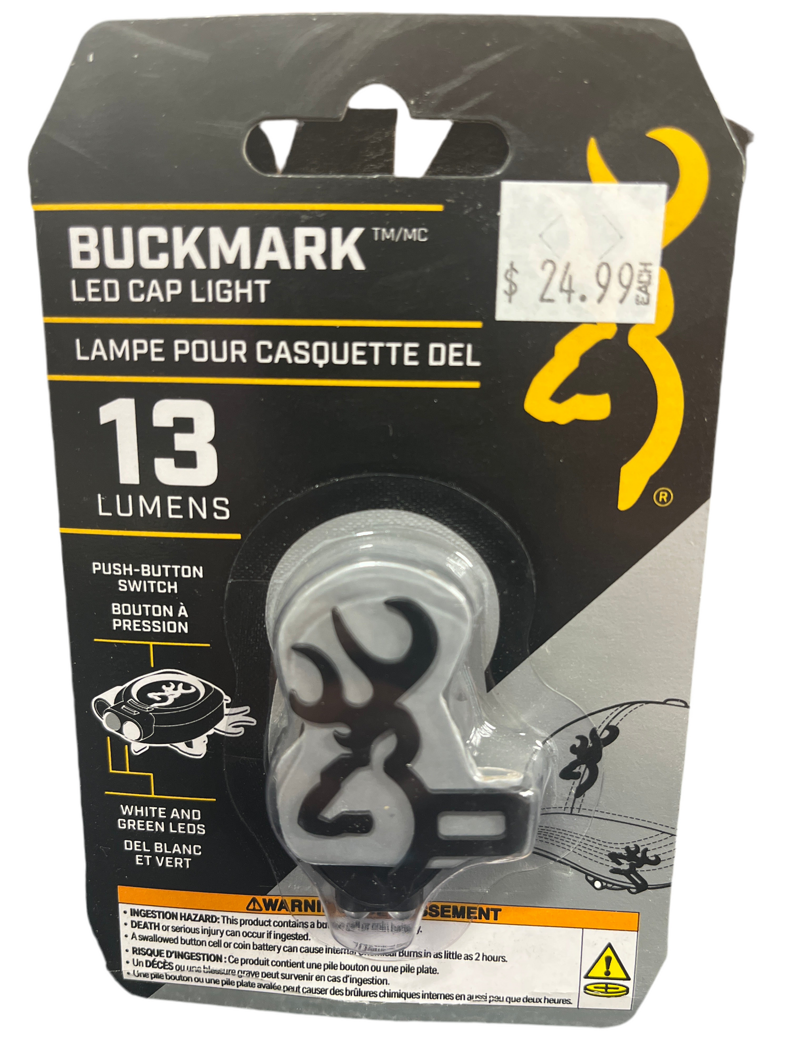 BROWNING BUCKMARK LED CAP LIGHT