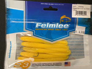 FELMLEE FISH ON EEL LURE 3 1/4" OZ JIG HEAD