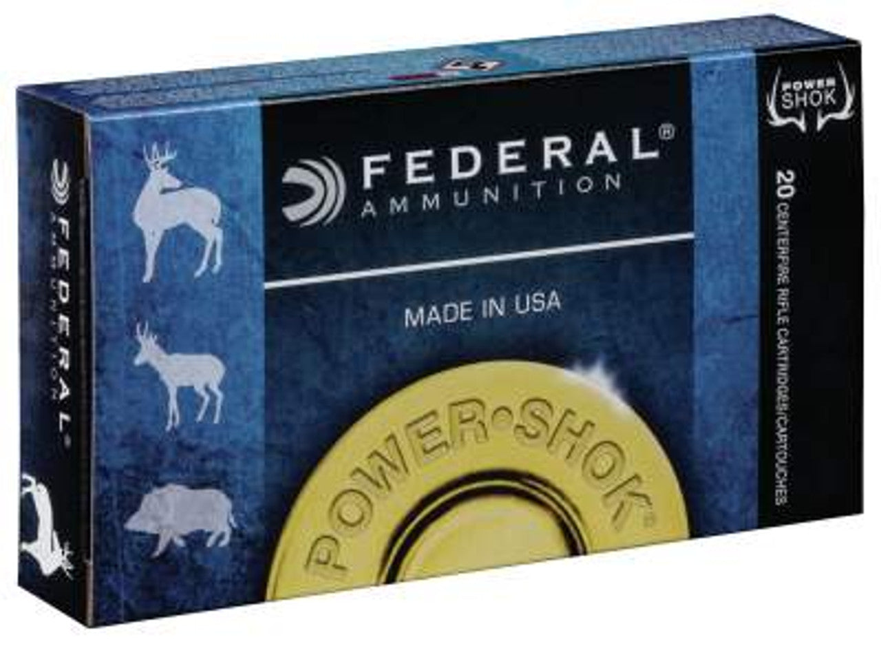 FEDERAL POWER-SHOK SOFT POINT [.338 FED] 200 GR | 20 ROUNDS