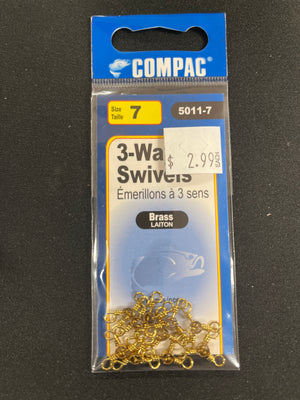 COMPAC 3-WAY SWIVELS
