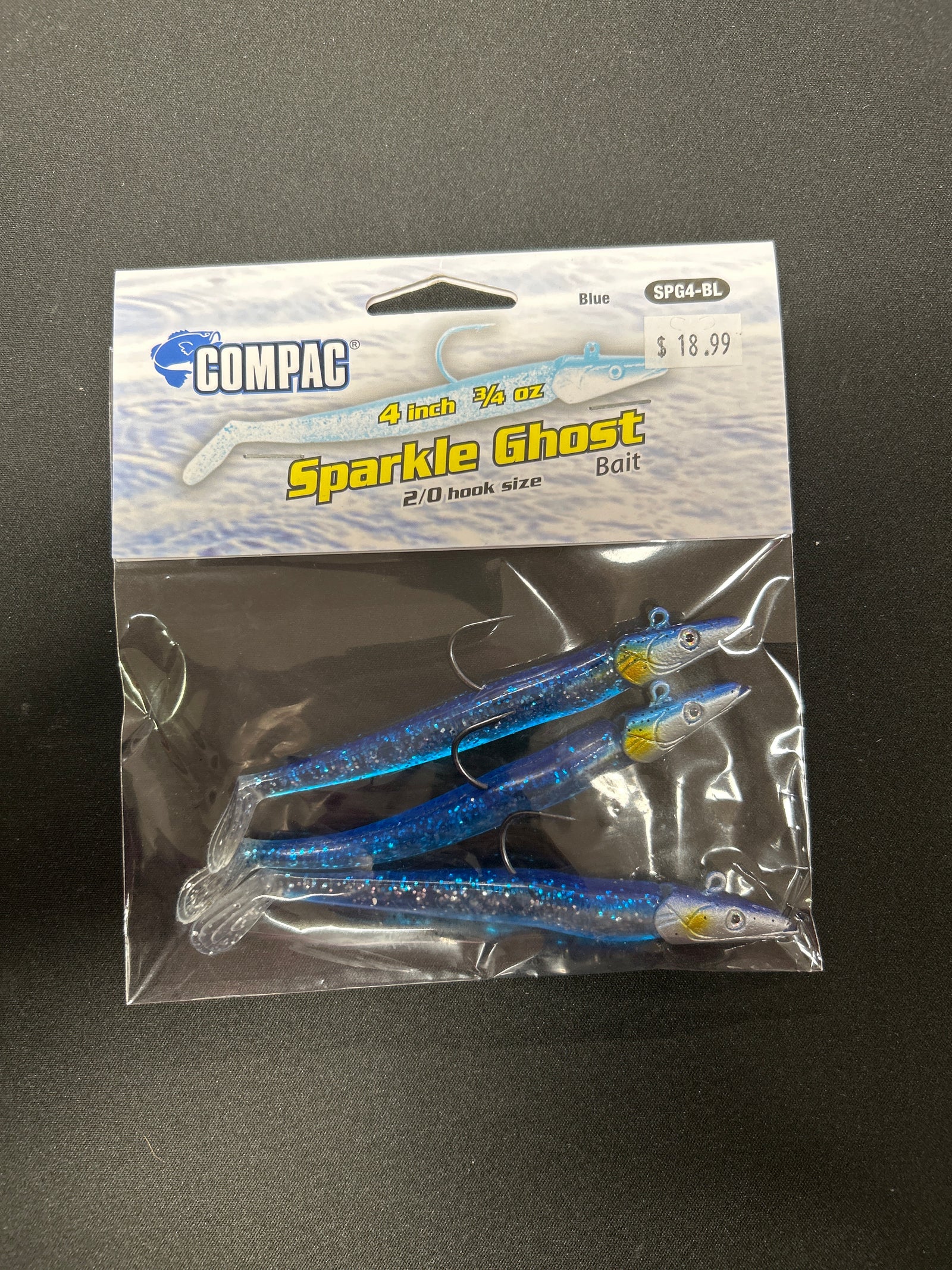 SPARKLE GHOST COMPAC BAIT 4IN