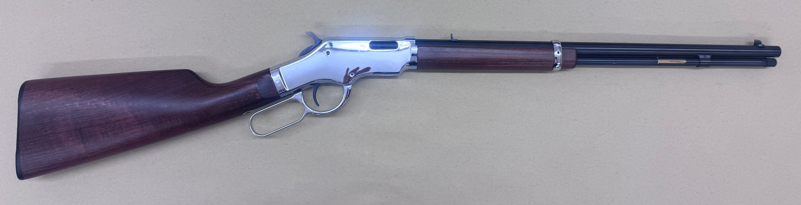 STOEGER UBERTI SILVER BOY 22LR - LEVER - 19" - 10+1