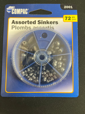 COMPAC ASSORTED TACKLE IN DIAL PACK